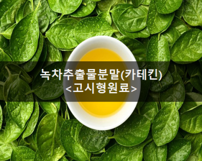 녹차추출물분말(카테킨)