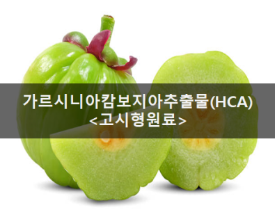 가르시니아캄보지아추출물(HCA)